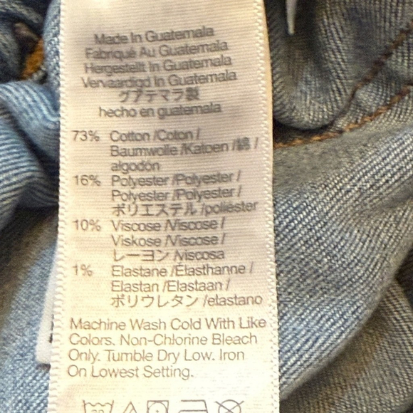 Madewell Pull-On Relaxed Jeans in Lisford Wash Size XS - Picture 8 of 12